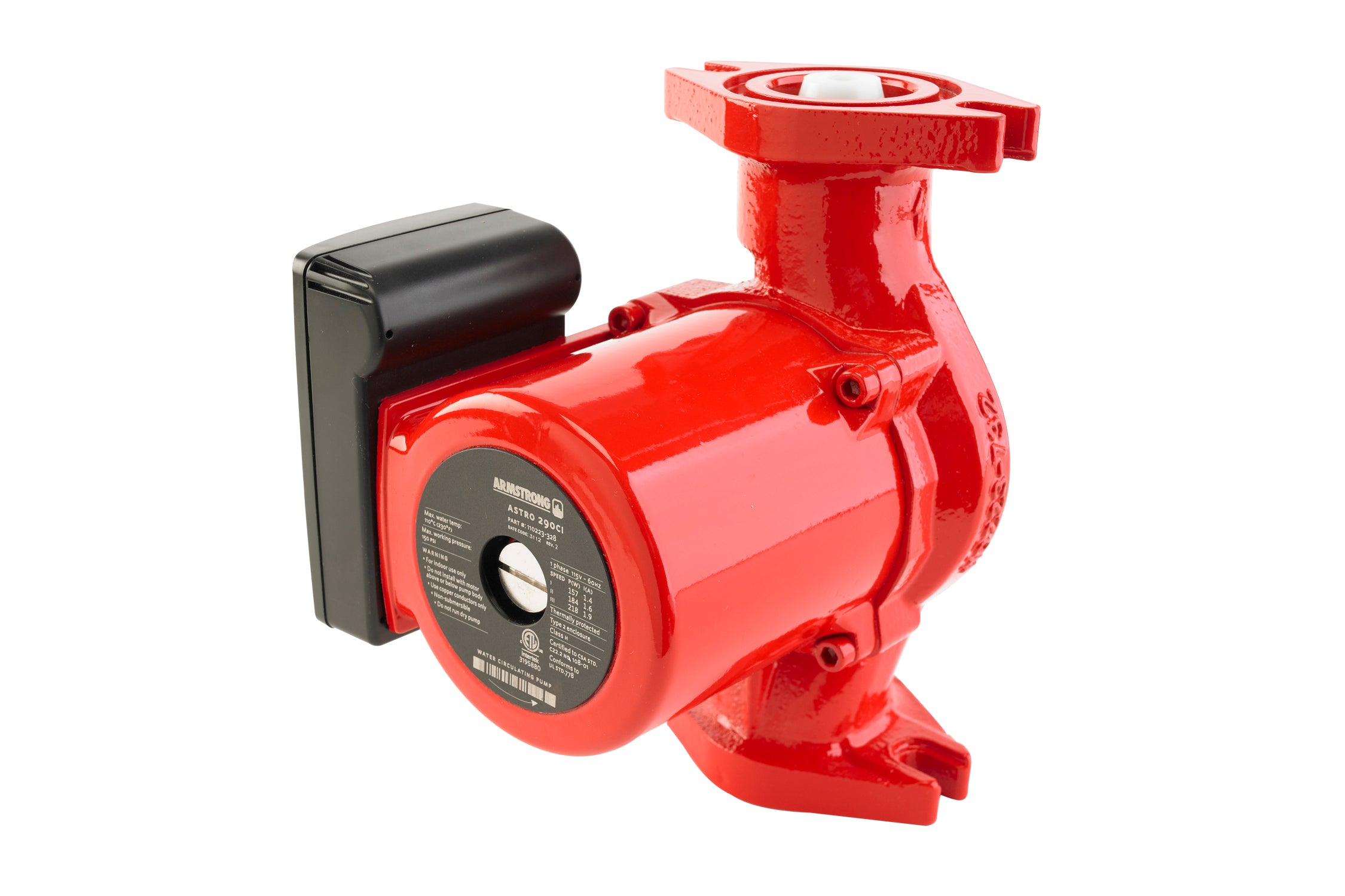 Armstrong Astro 2 115v, 1PH In-Line Booster Pump 110223-328