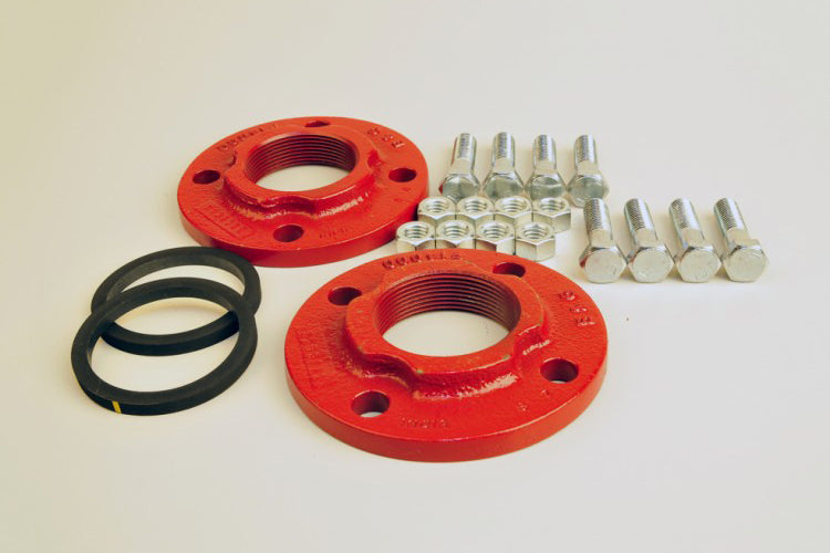 Bell & Gossett 3" Cast Iron Flange Set 101217