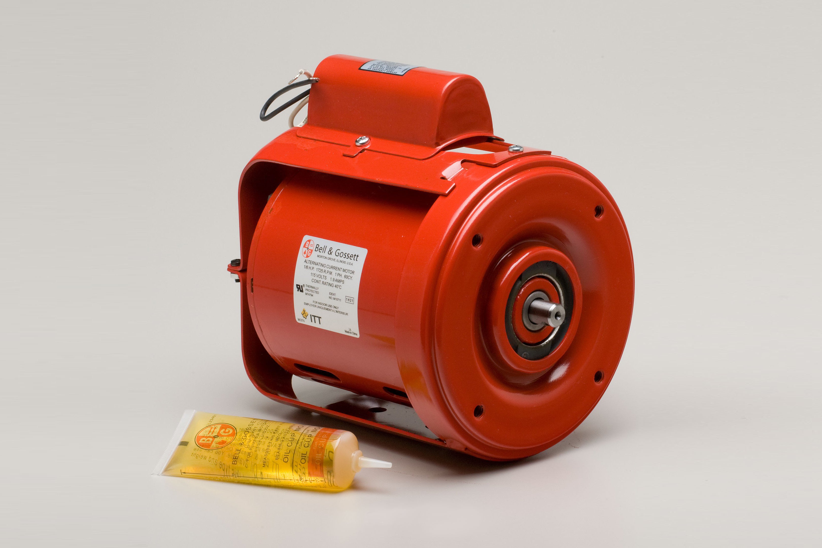 Bell & Gossett 1/6HP, 115v, 1725RPM, 1PH Motor 111031
