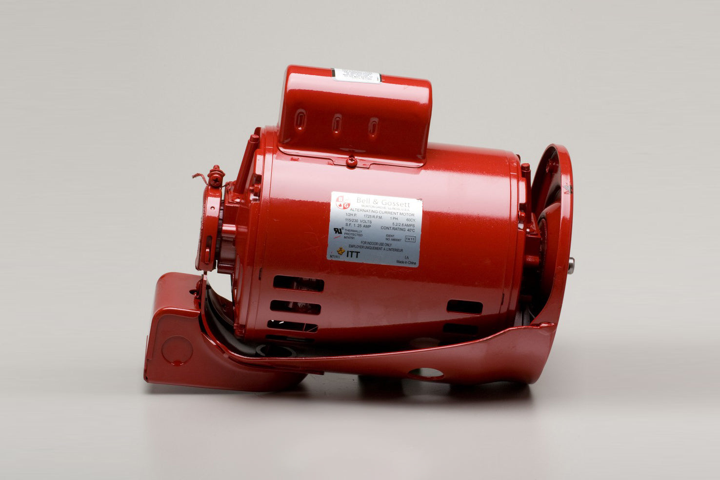 Bell & Gossett 1/2HP, 115/230v, 1725RPM, 1PH Motor 111044