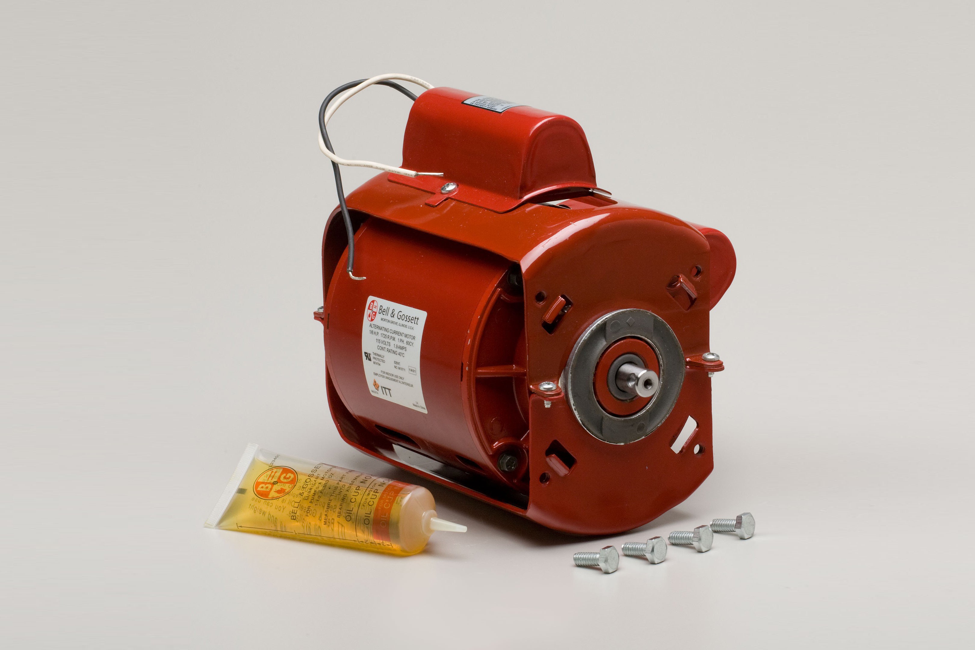Bell & Gossett 1/6HP, 115v, 1725RPM, 1PH Motor 111061