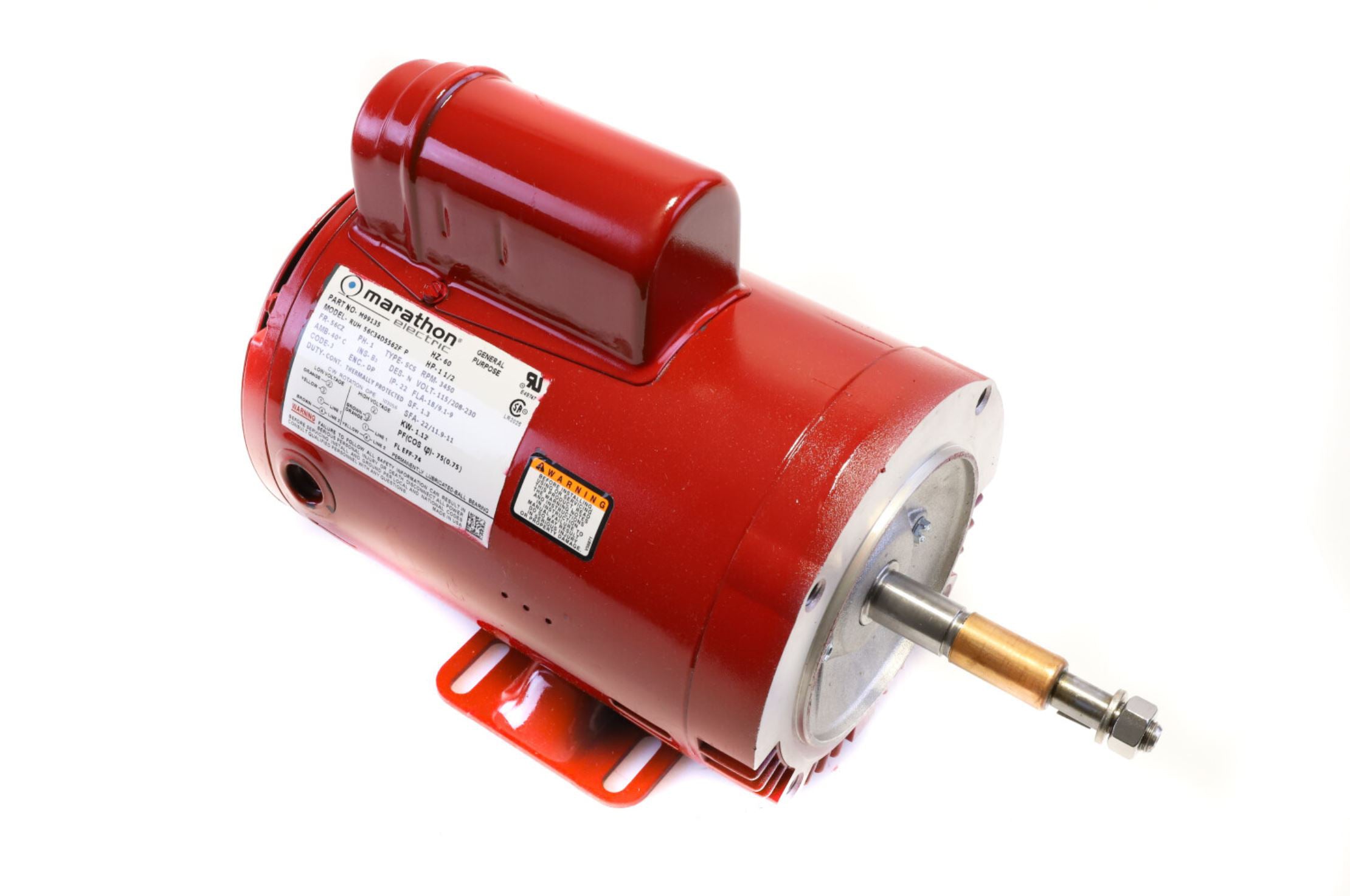 Bell & Gossett 1-1/2HP, 115/230v, 3500RPM, 1PH Motor 169216
