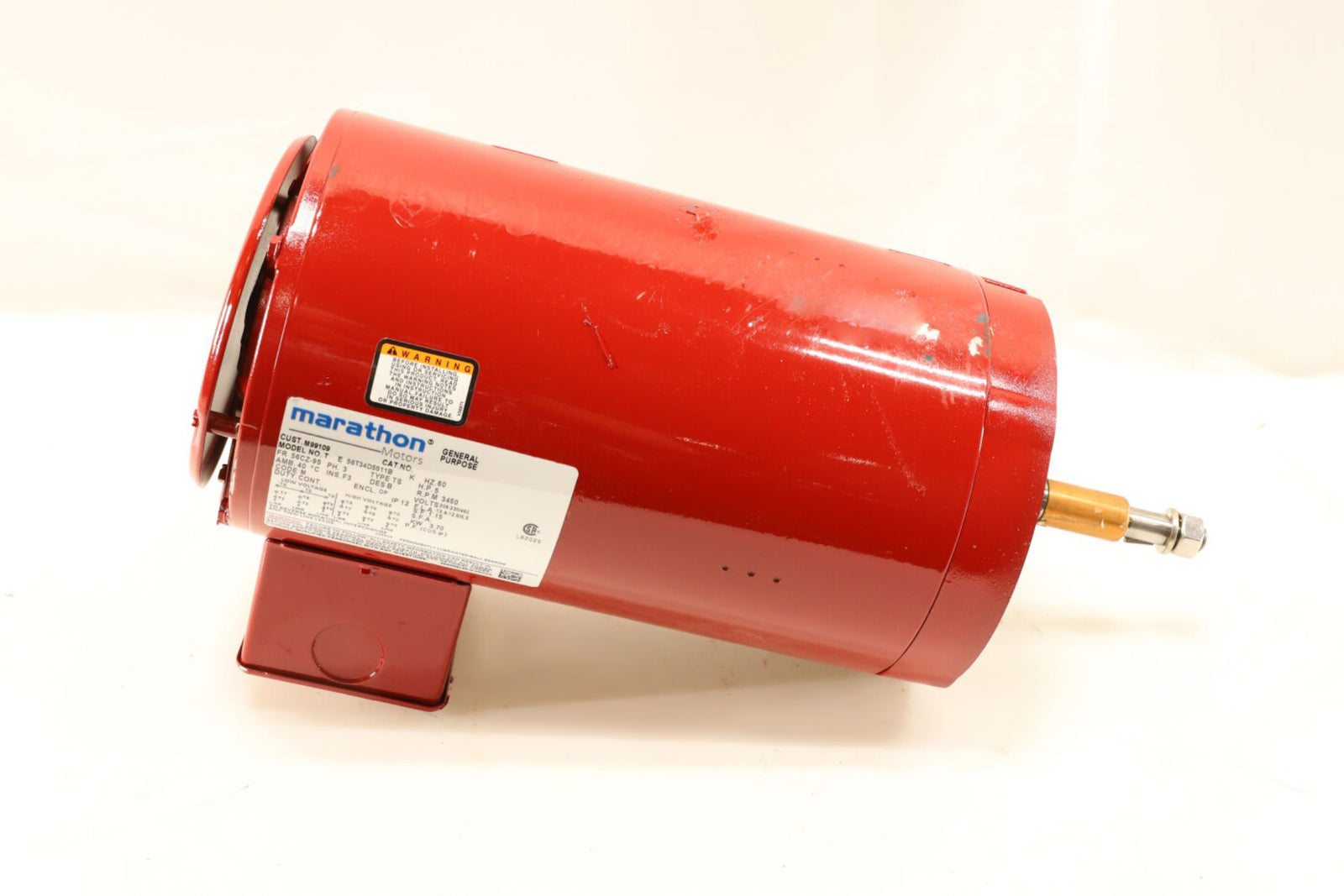 Bell & Gossett 5HP, 208-230/460v, 3500RPM, 3PH Motor 169220