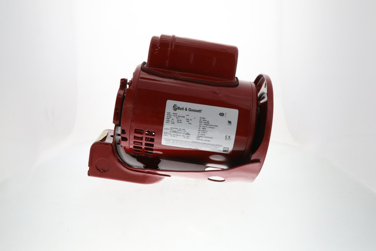 Bell & Gossett 1/3HP, 115/208-230v, 1725RPM, 1PH Motor 169226
