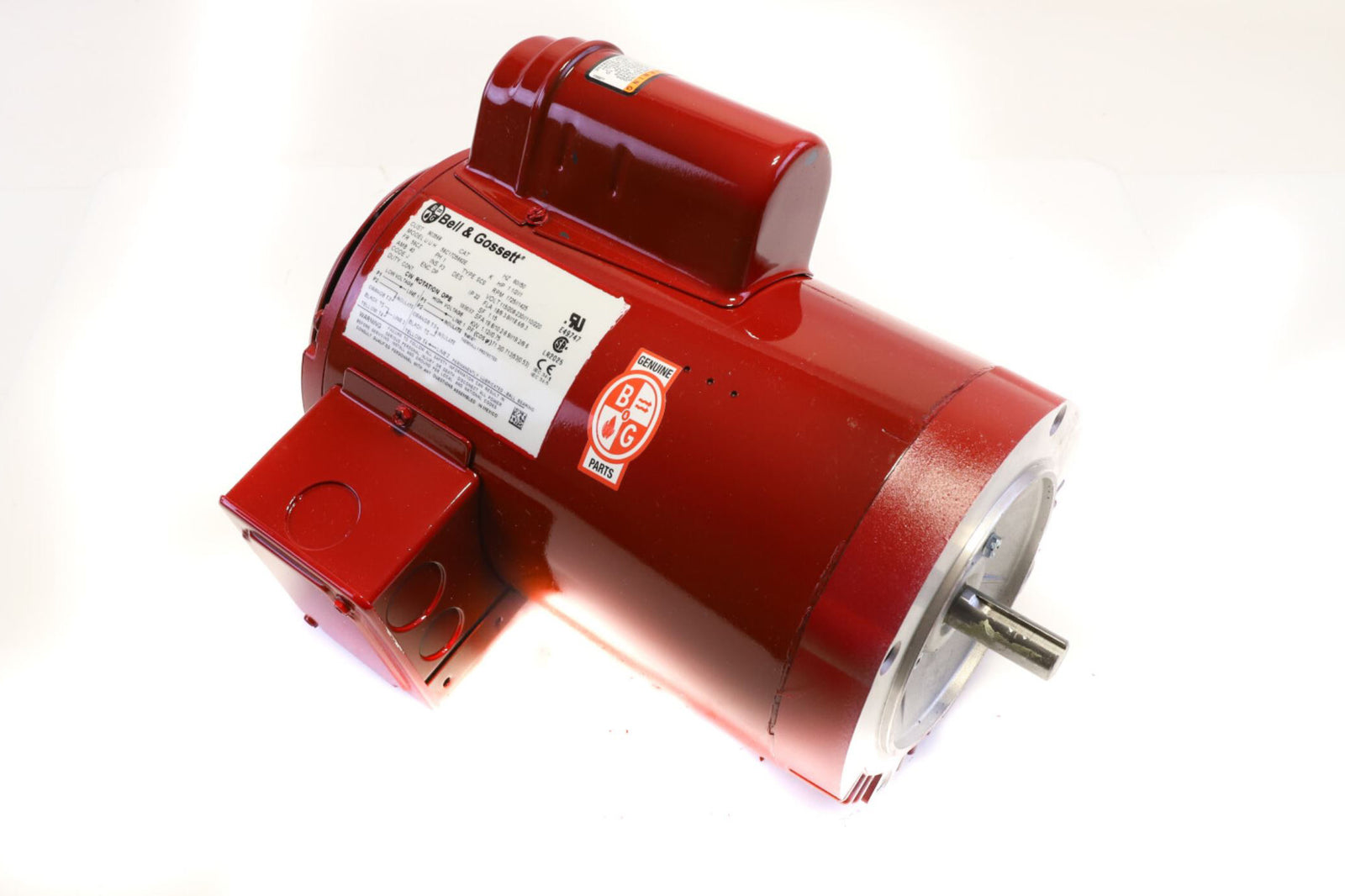 Bell & Gossett 1-1/2HP, 115/208-230v, 1725RPM, 1PH Motor 169236