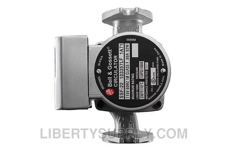 Bell & Gossett Series SSF, 1/25 HP, 2800 RPM, 115v Pump 103357LF