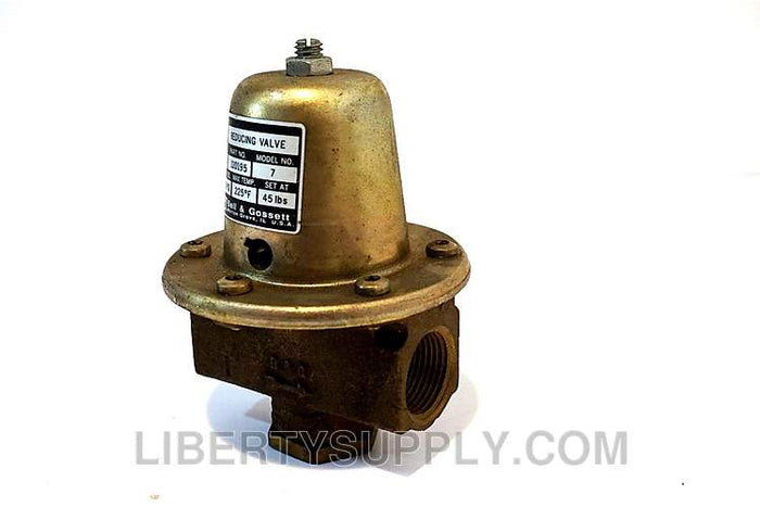 Bell & Gossett #7 3/4" NPT Brass Reducing Valve 110195LF