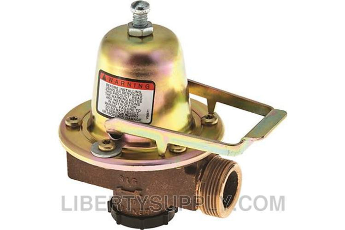 Bell & Gossett FB-38TU 1/2" NPT Brass Reducing Valve 110193LF
