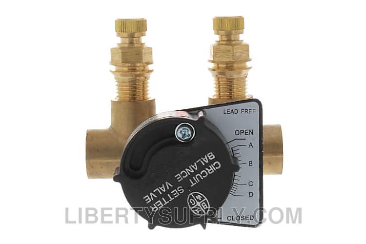 Bell & Gossett RF 1/2" SWT Circuit Setter & Balancing Valve 117410LF