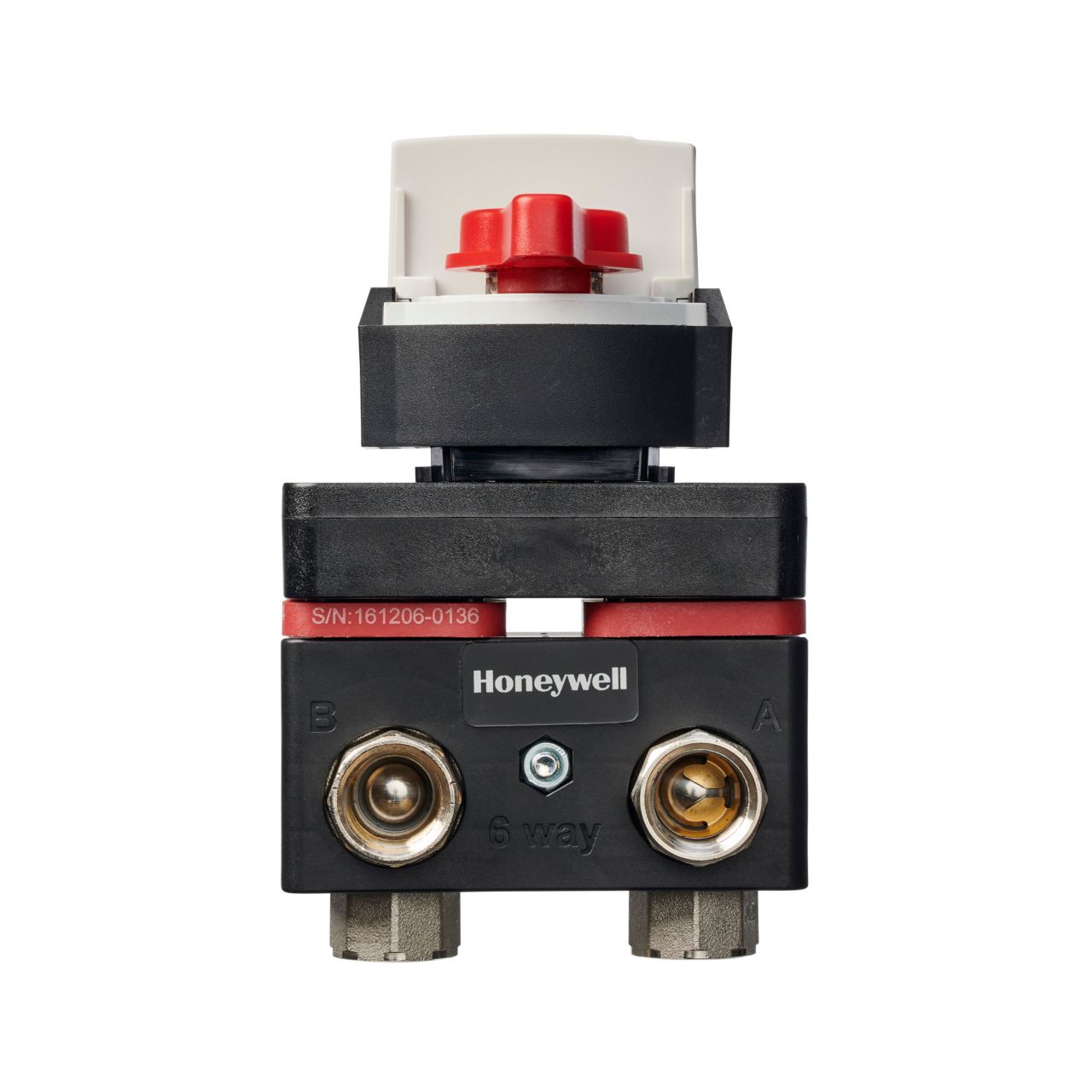 Honeywell VB6 Series 6-Way Control Ball Valve & Actuator VB6B100+047+AL