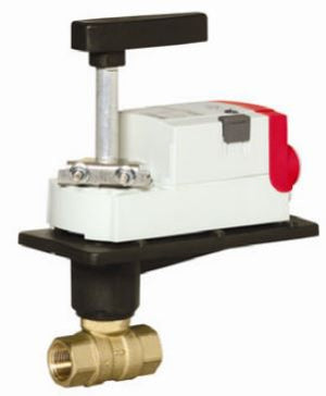 Honeywell Control Ball Valve, 2-Way, 1-1/4" (DN32), 14.9Cv VBN2DKPXD002
