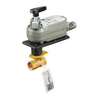 Honeywell Control Ball Valve, 2-Way, 1/2" (DN15), 0.38Cv VBN2ABPXF201