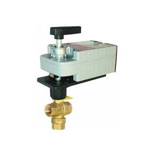 Honeywell Control Ball Valve, 2-Way, 2-1/2" (DN65), 100Cv, Full Port VBN3GSPX8300