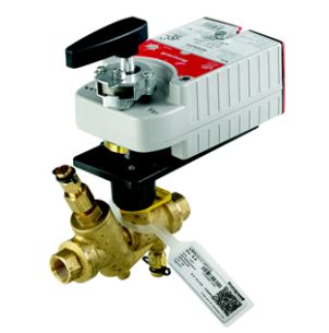 Honeywell Pressure Independent Control Valve, 2-Way, 1" (DN25), 6Cv VRN2CHPXB200