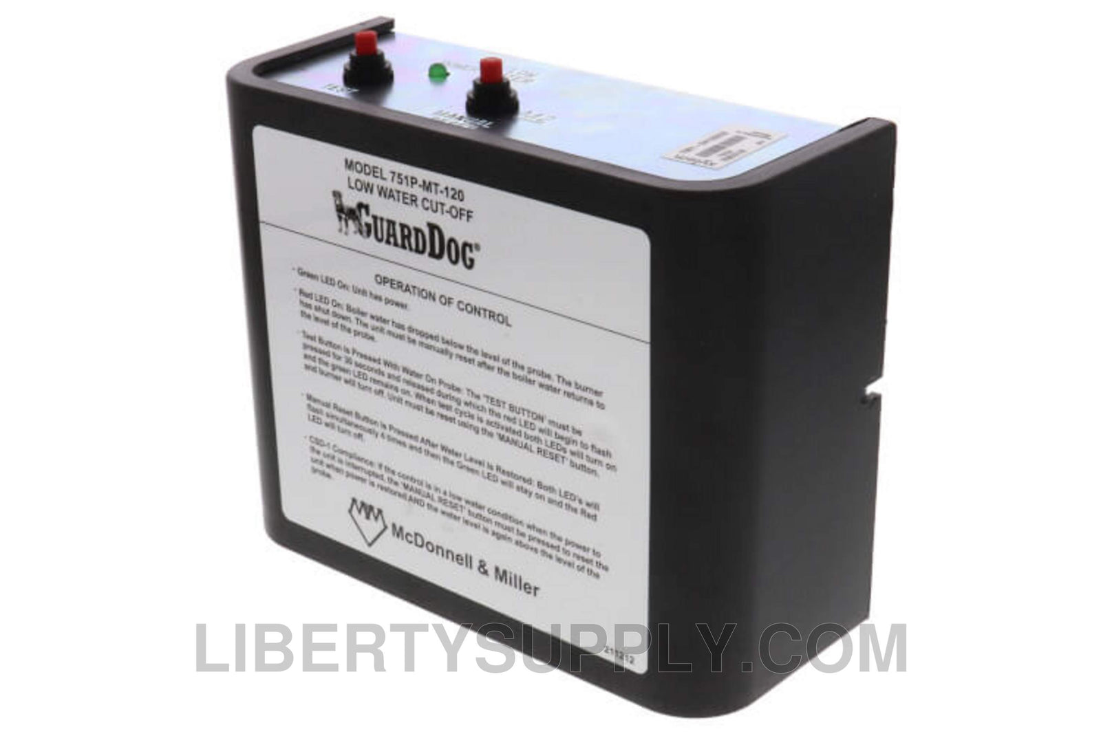 McDonnell & Miller 751P-MT-120 Electronic LWCO 176234