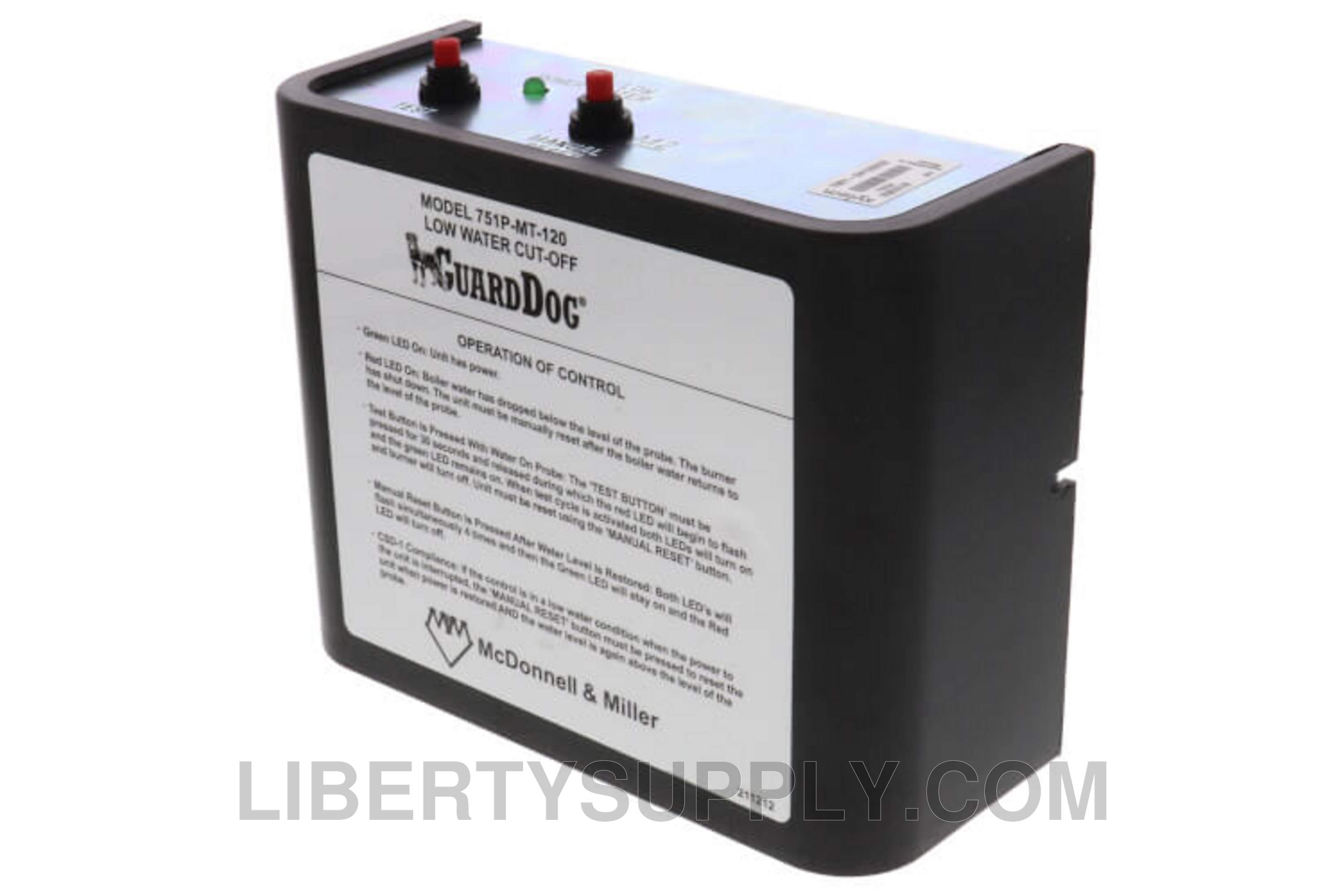 McDonnell & Miller 751P-MT-120 Electronic LWCO 176234