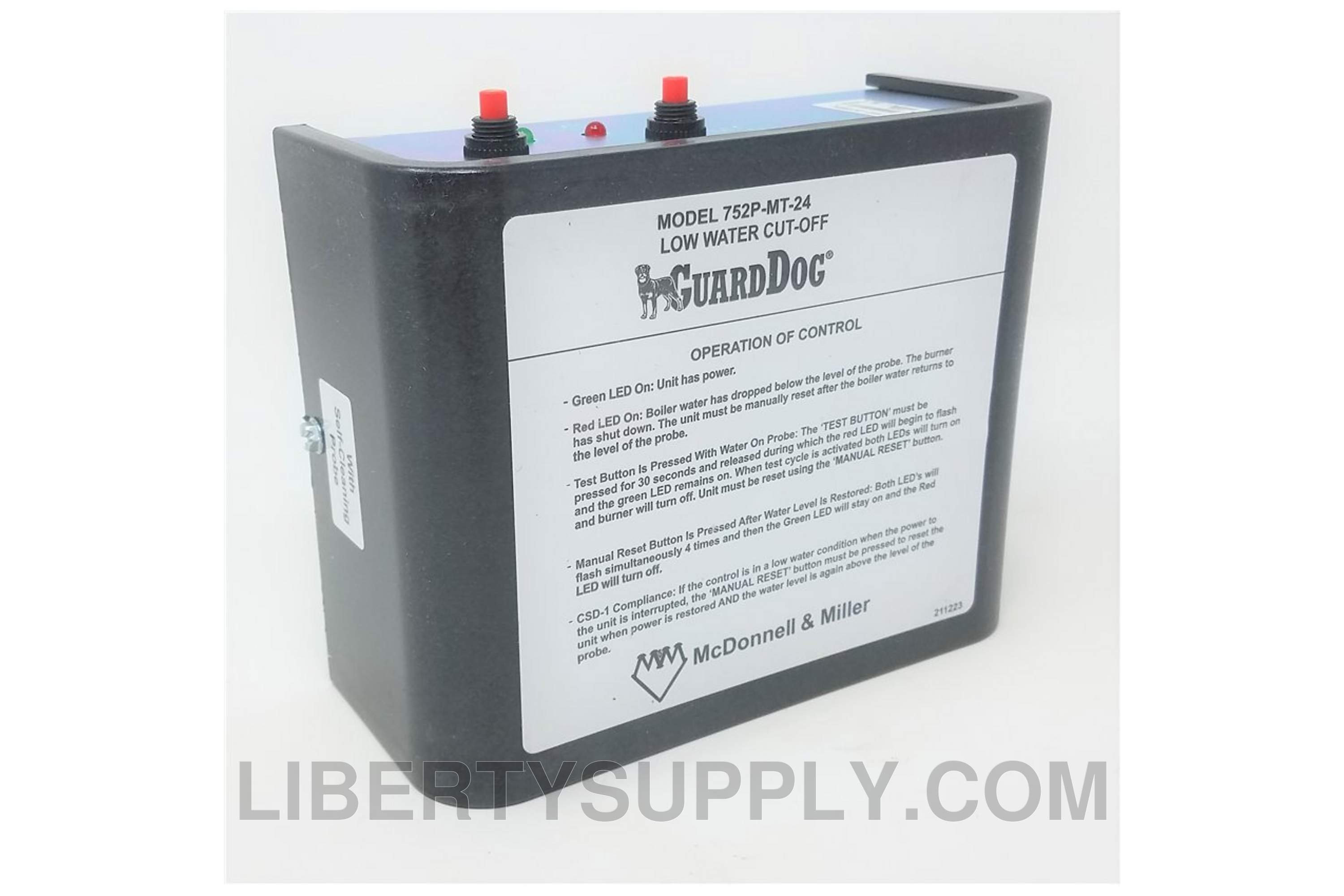 McDonnell & Miller 752P-MT-24 Electronic LWCO 176296