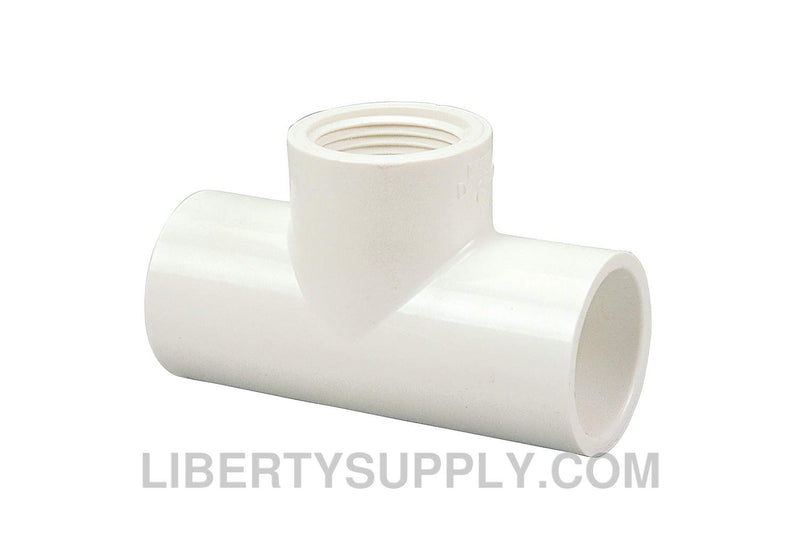 NIBCO 402-420 4" x 4" x 2" PVC Sch 40 Tee L14795YP