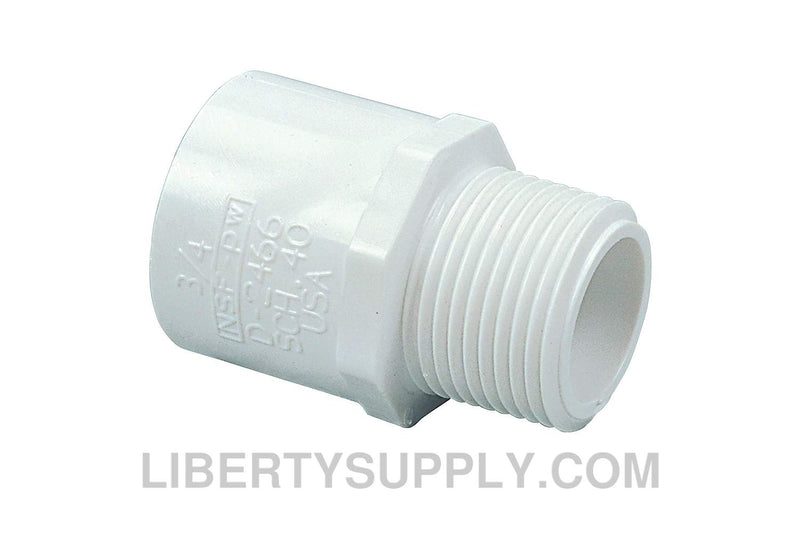 NIBCO 436-131 1" x 3/4" PVC Sch 40 Adapter L031150