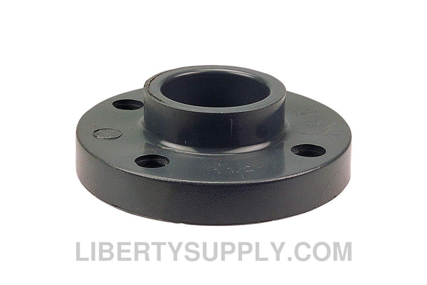 NIBCO 4551-H 3" Socket Chemtrol Flange PVC Sch 80, 1-Piece Solid Design CA22350