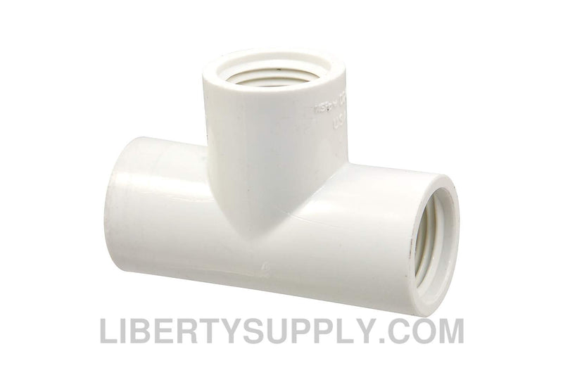 NIBCO 405-005 1/2" PVC Sch 40 Tee L14900YP