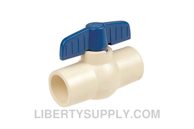 NIBCO 4660-S 1/2" SxS PVC Ball Valve MA01126