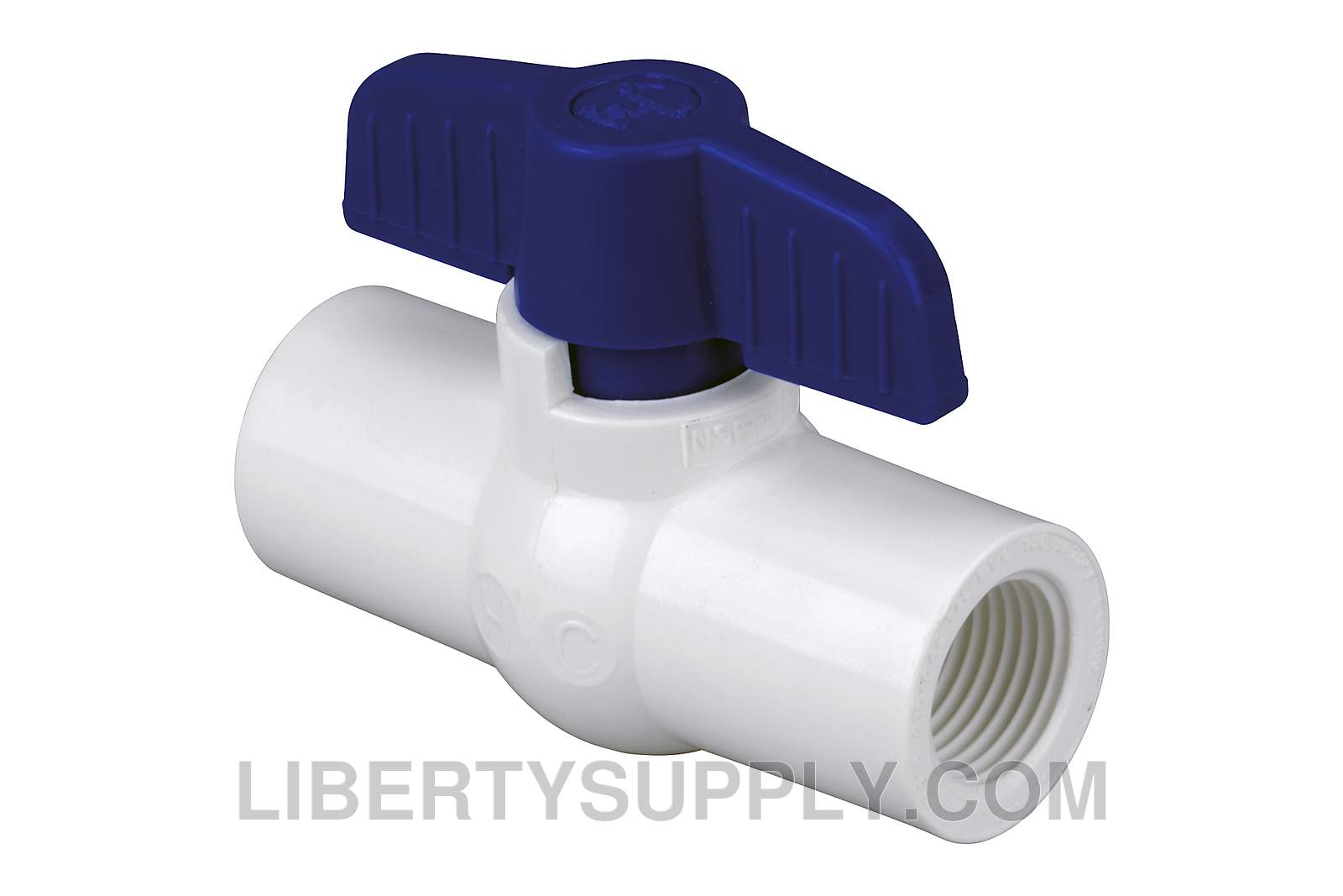 NIBCO 4660-T 3/4" NPT x NPT PVC Ball Valve MA01138
