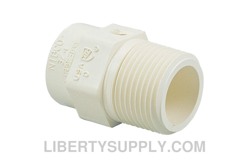 NIBCO 4704 1/2" CPVC-CTS Adapter M030600