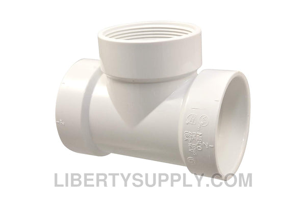 NIBCO 4811-14-V 3" PVC DWV Tee K113070