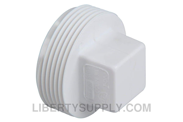 NIBCO 4818 1-1/4" Plug MIPT - PVC DWV K177150