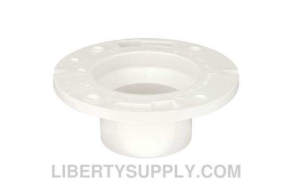 NIBCO 4851-2 4" x 3" Closet Flange Spg PVC DWV K355310