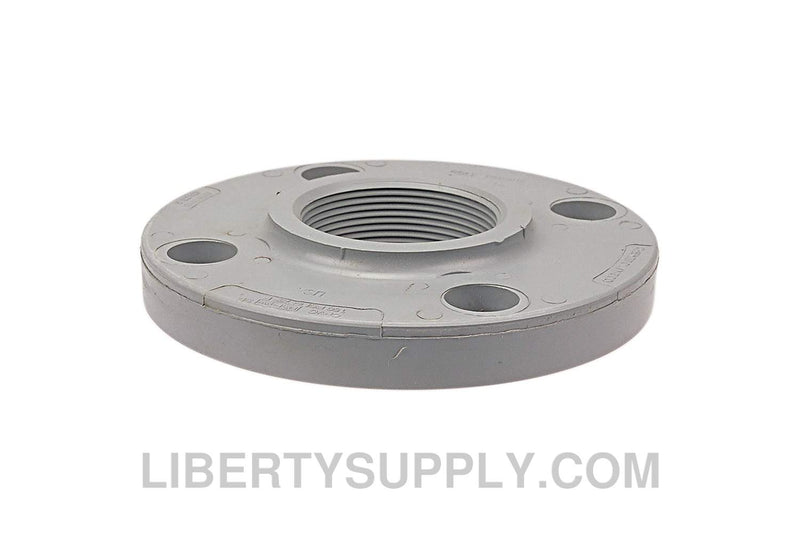 NIBCO 5151-W 4" Socket Chemtrol Flange Corzan CPVC Sch 80, 1-Piece Webbed Design CB20000