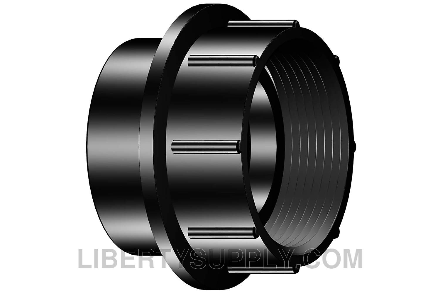 NIBCO 5803-2-SW 1-1/2" ABS DWV Adapter I026900