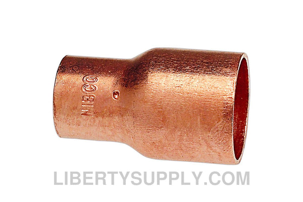 NIBCO 600-R 1-1/4" x 1/2" Solder Pressure Coupling 9001850