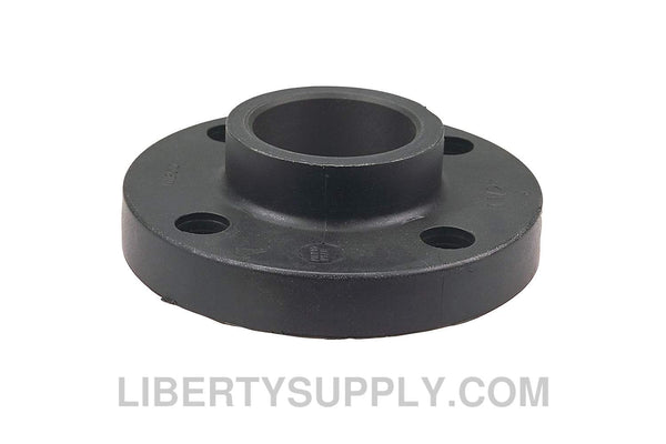 NIBCO 6151-H 3" Socket Chemtrol Flange Black PP Sch 80, 1-Piece Solid Design CC09250