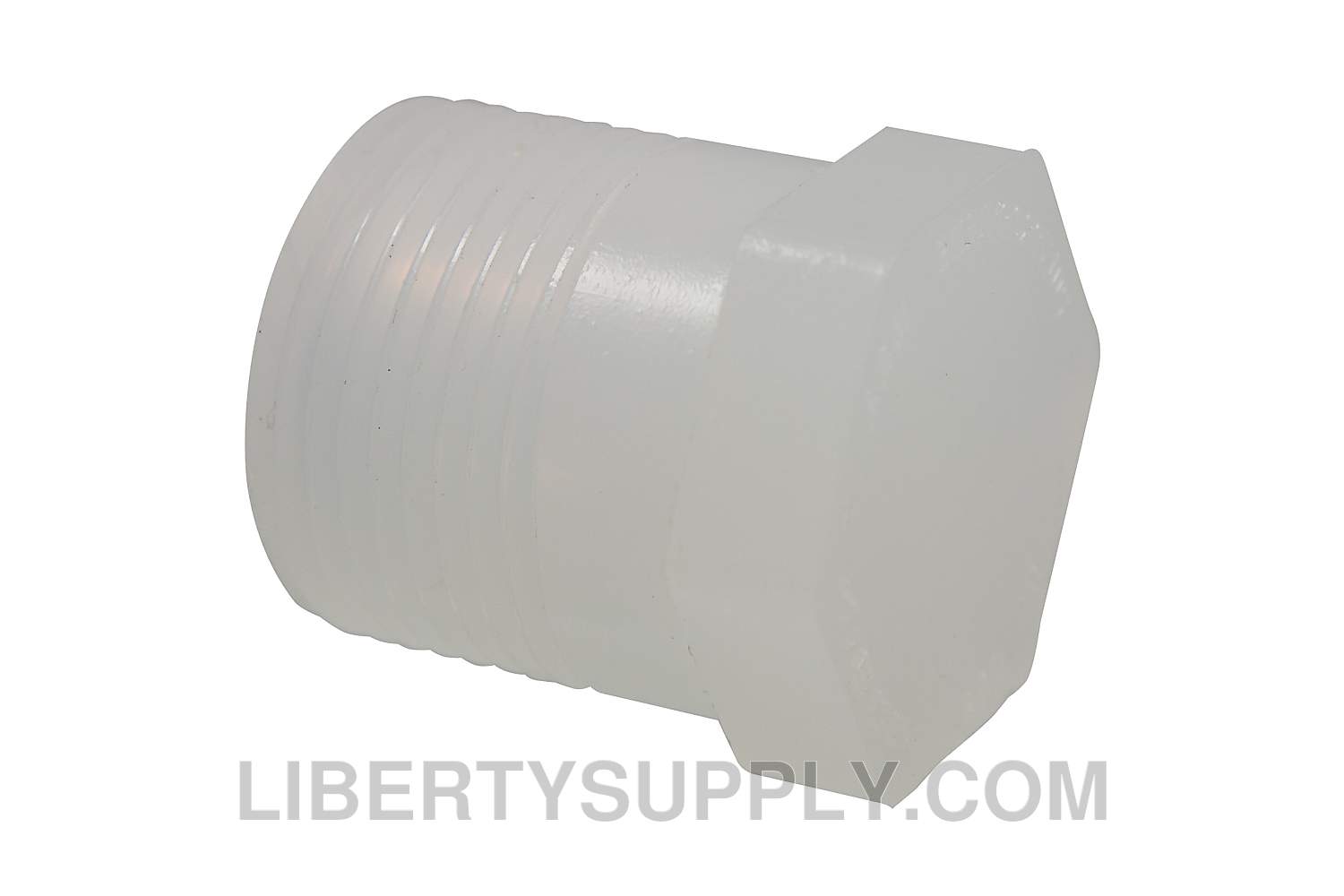 NIBCO 6216-4 4" Thread Chemtrol Plug MPT - Chem-Pure Natural PP Schedule 80 CN03900