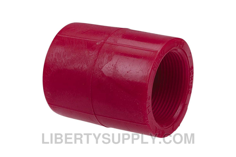 NIBCO 6503 2" Red PVDF Chemtrol Adapter CD00700