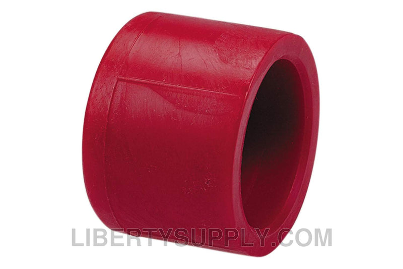 NIBCO 6517 1-1/2" Red PVDF Chemtrol Cap CD02650