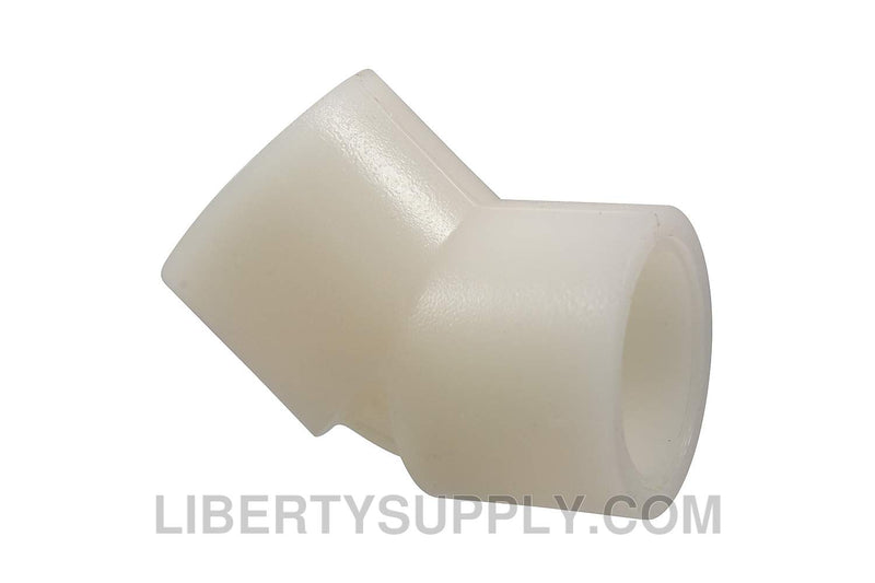 NIBCO 6606 4" 45&deg; (1/8 Bend) Natural PVDF Chemtrol Elbow CE00970