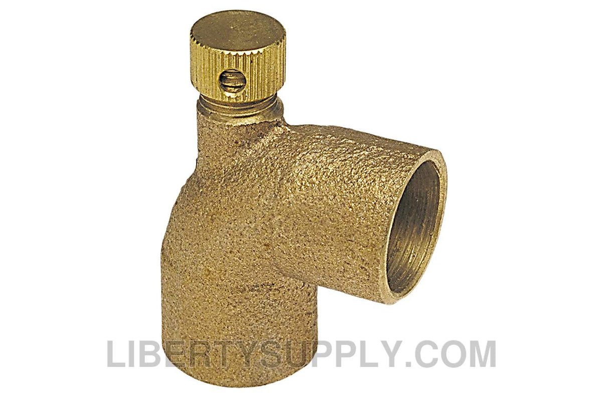 NIBCO B040760, 28 mm x 28 mm Vent Elbow C x C , Cast M705-D
