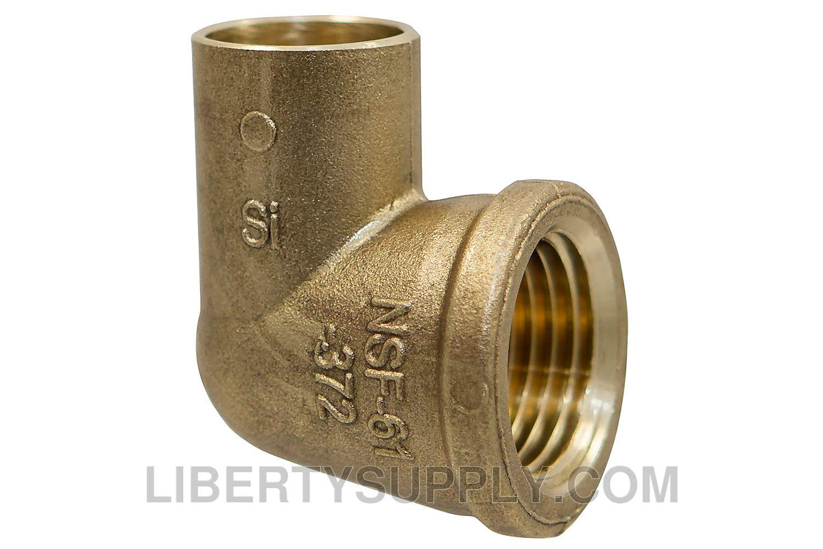 NIBCO 707-3-LF 1" 90º (1/4 Bend) Solder Pressure Elbow B06445L