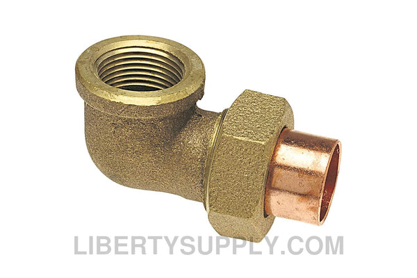 NIBCO 707-3-6 1" 90&deg; (1/4 Bend) Solder Pressure Elbow B068650