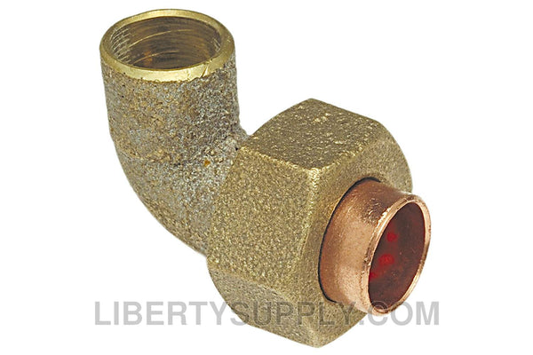 NIBCO 707-6 1" 90&deg; (1/4 Bend) Solder Pressure Elbow B074650