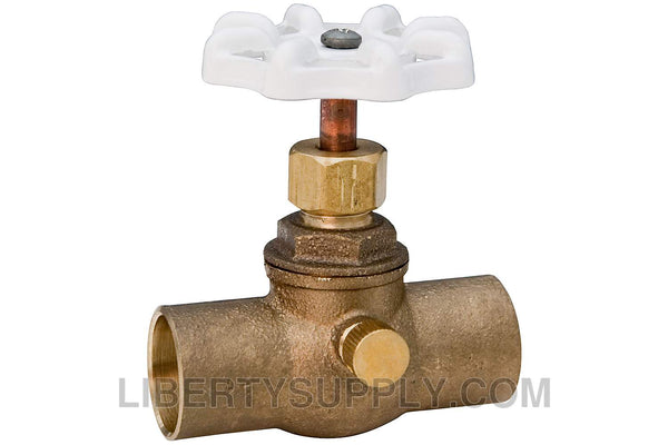 NIBCO 726-LF 1/2" Stop & Waste Valve ND170X6