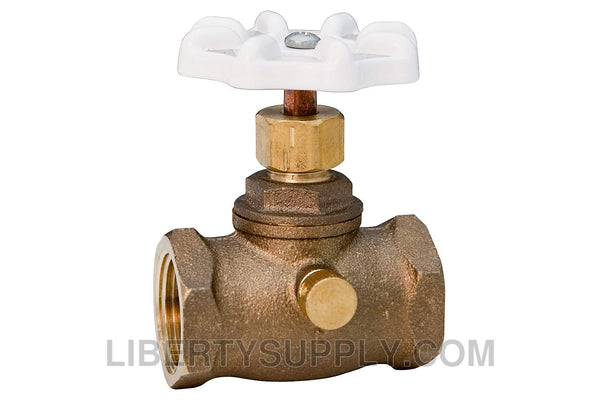 NIBCO 76-LF 3/4" Stop & Waste Valve N64X0L8