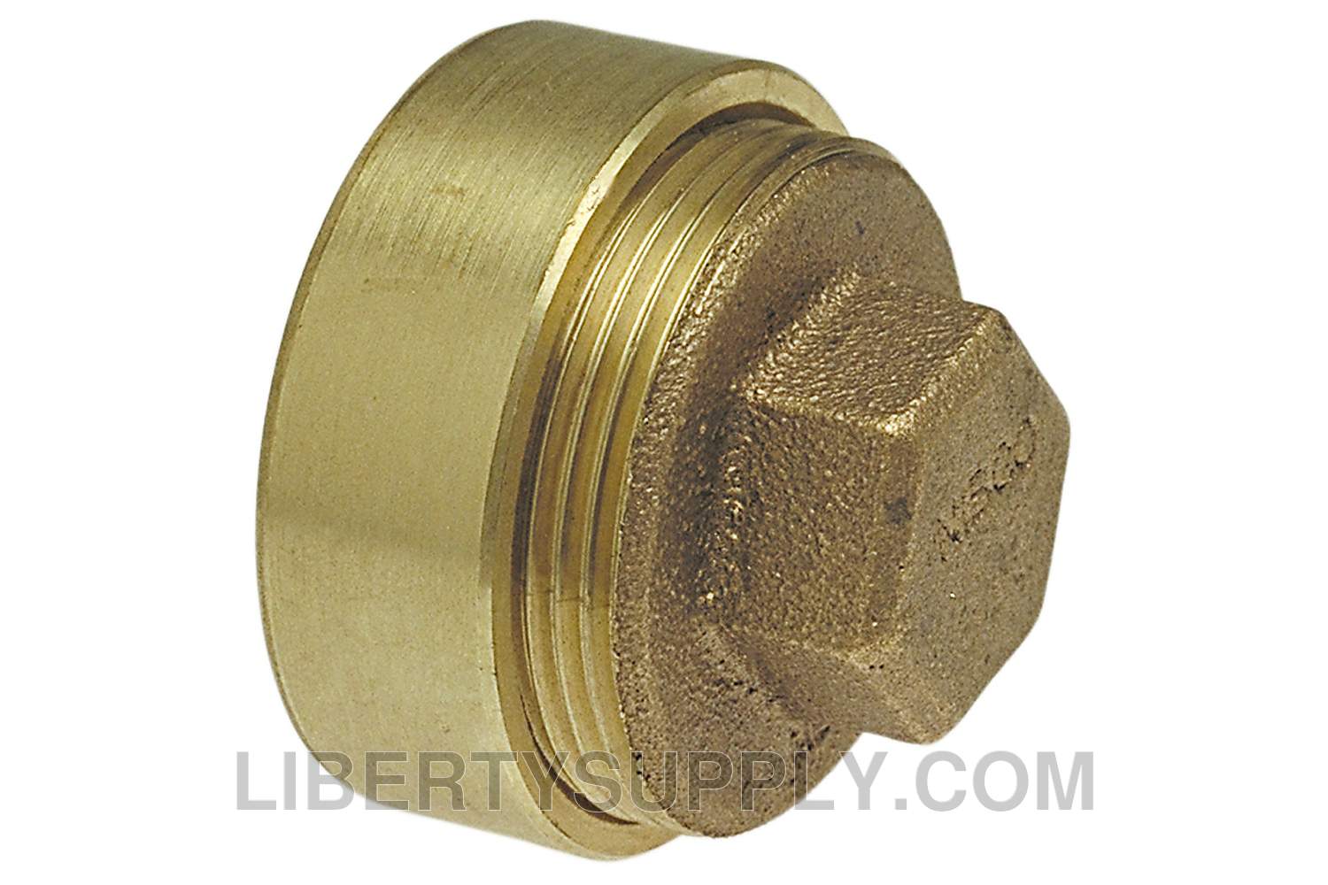 NIBCO 816-S 3" x 2-1/2" DWV Flush Fitting Cleanout Fitting x Cleanout w/Plug E170350