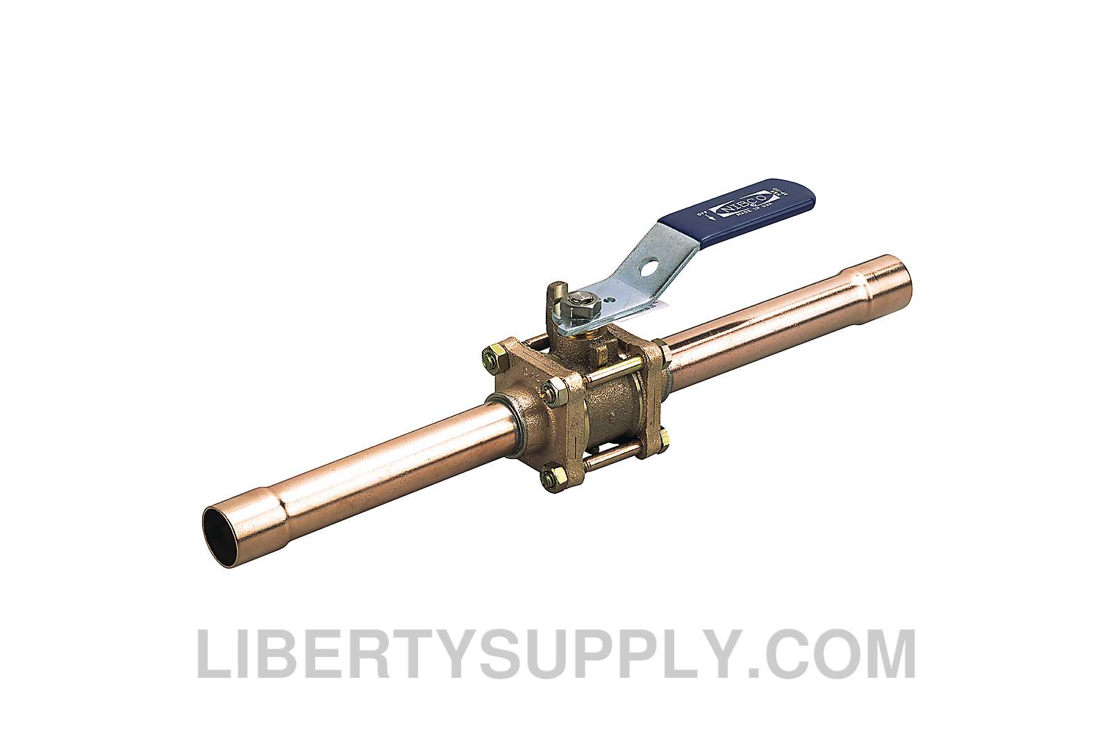 NIBCO CS-595-YX-66 3/4" Copper Stub Medical Gas Ball Valve NJ93HC8