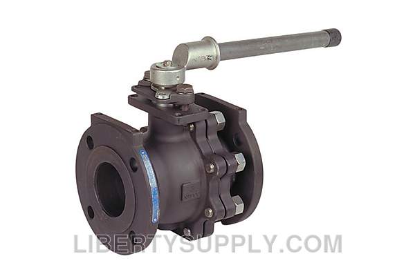 NIBCO F-515-CS-F-66-FS 8" Flanged Carbon Steel Ball Valve NG306FL