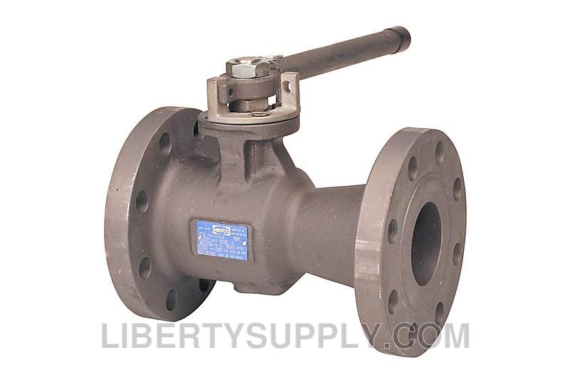 NIBCO F-530-CS-R-66-FS 10" Flanged Carbon Steel Ball Valve NG1142M