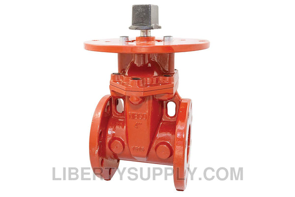 NIBCO F-609-RWS 4" Flanged Ductile Iron Gate Valve NS5031H